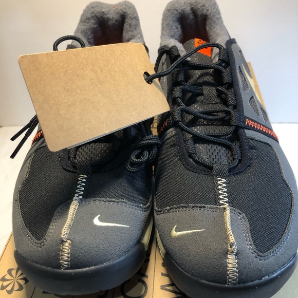 Nike Free Terra Vista Black Canvas Anthracite Orange CZ1757-001 Sz 10.5 Men New - Picture 3 of 16